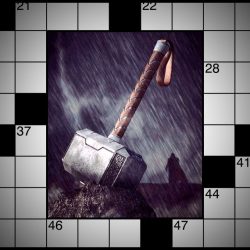 God of norse mythology crossword