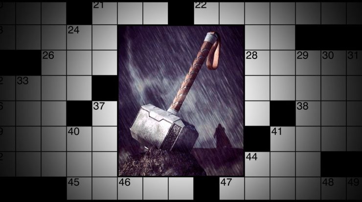 God of norse mythology crossword