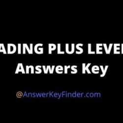 Level l answers reading plus