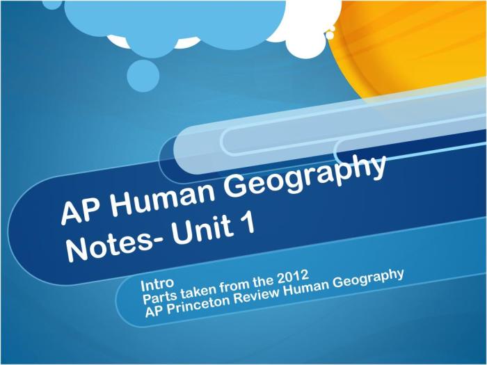 Ap human geography unit 1 test answers