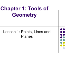 Geometry chapter 1 tools of geometry answer key