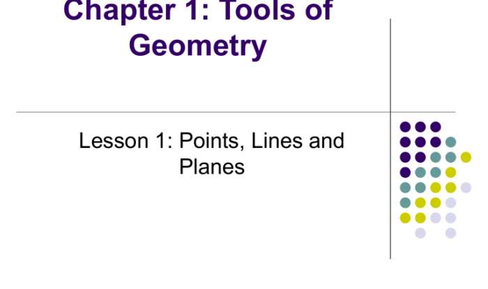 Geometry chapter 1 tools of geometry answer key