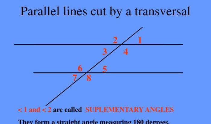 Parallel lines cut by a transversal digital escape answer key